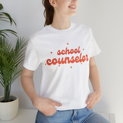 School Counselor Star Tee